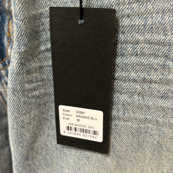 One Teaspoon Kansas Blu Aww Baggies Jeans Size 30 NWT - Picture 5 of 8
